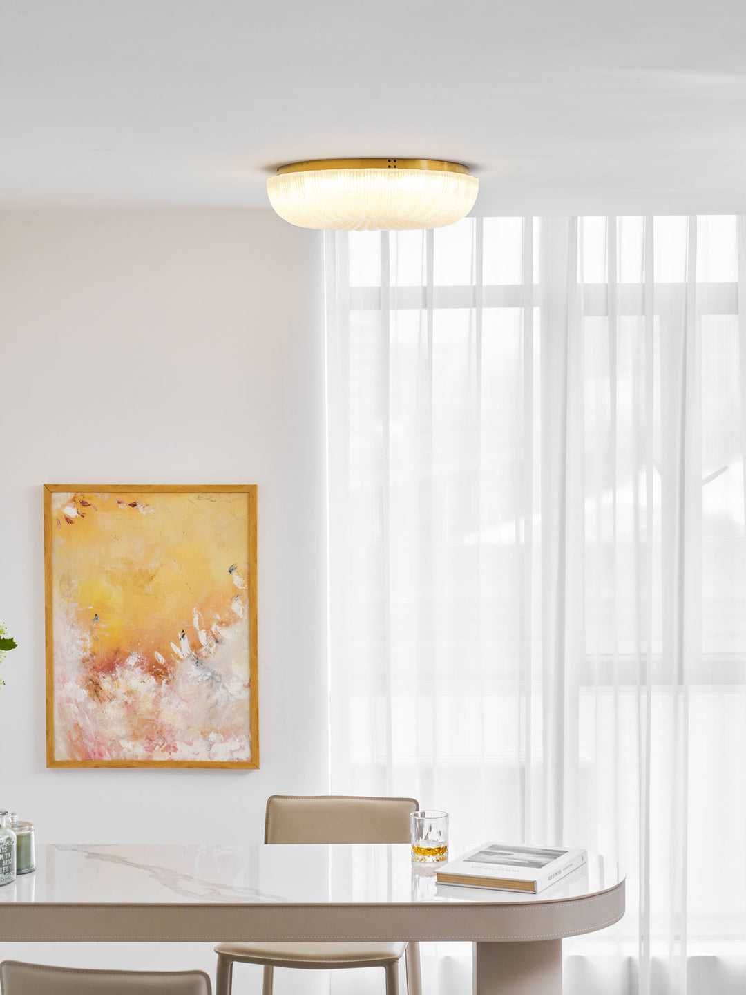 Ripple Glass Ceiling Light - Vakkerlight