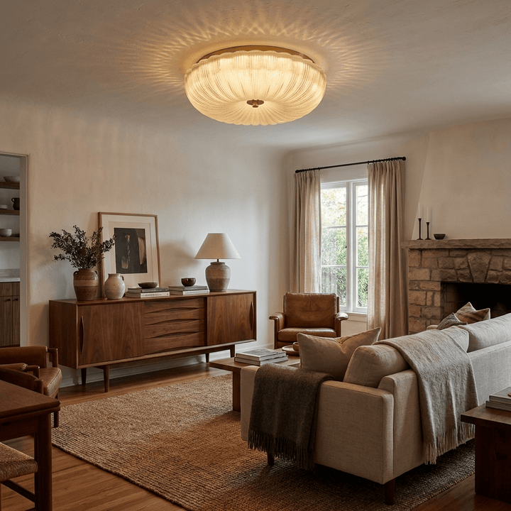 Ripple Glass Ceiling Light - Vakkerlight