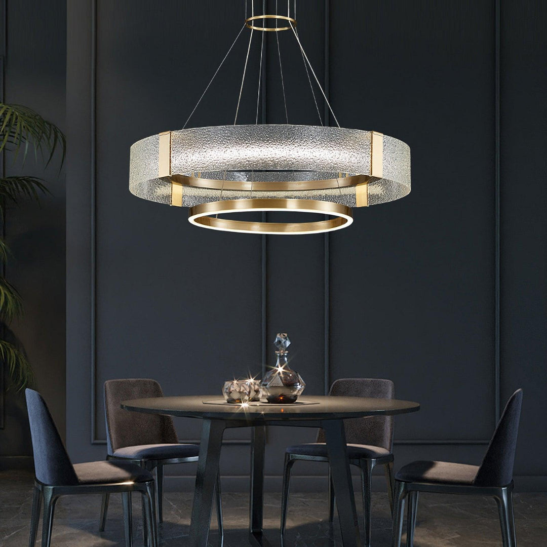 Ripple Glass Chandelier - Vakkerlight