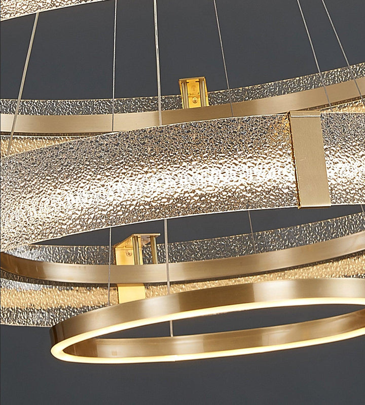 Ripple Glass Chandelier - Vakkerlight