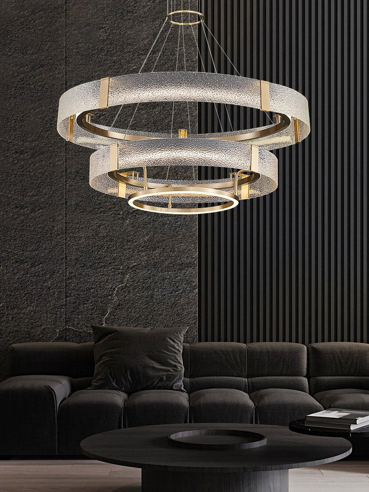 Ripple Glass Chandelier - Vakkerlight