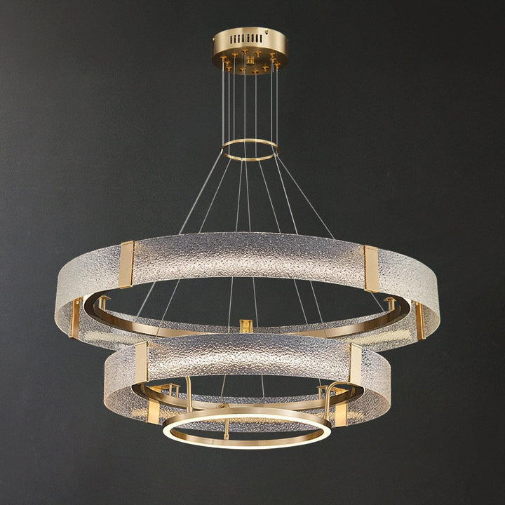 Ripple Glass Chandelier - Vakkerlight