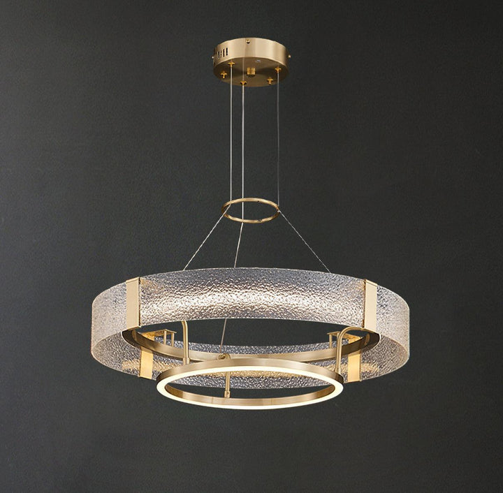 Ripple Glass Chandelier - Vakkerlight