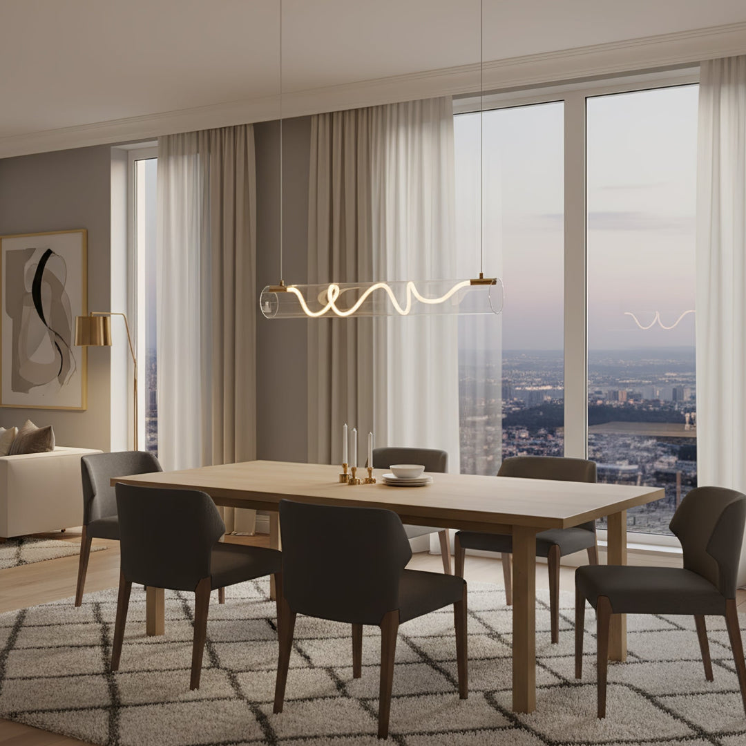 Ripple Linear Pendant Lamp - Vakkerlight