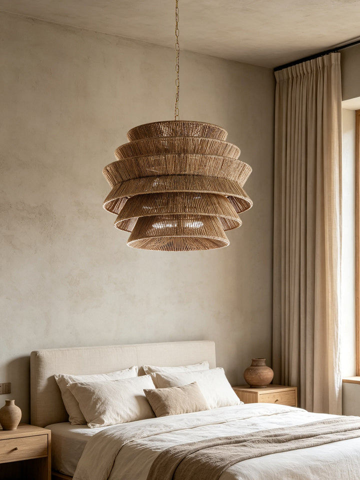 Ripple Tiered Rope Chandelier