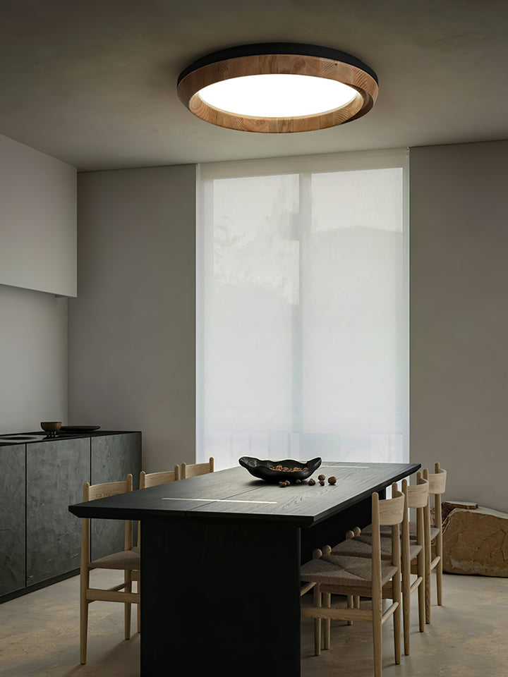 Ripple Wood Ceiling Light - Vakkerlight