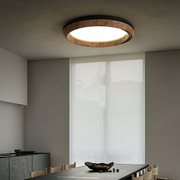 Ripple Wood Ceiling Light