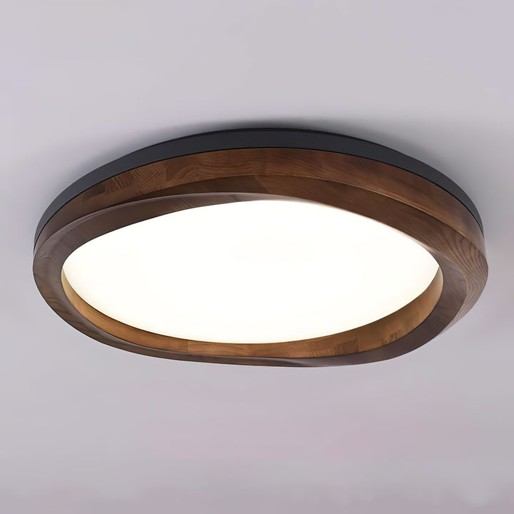 Ripple Wood Ceiling Light - Vakkerlight