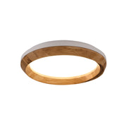 Ripple Wood Ceiling Light