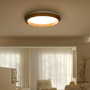 Ripple Wood Ceiling Light