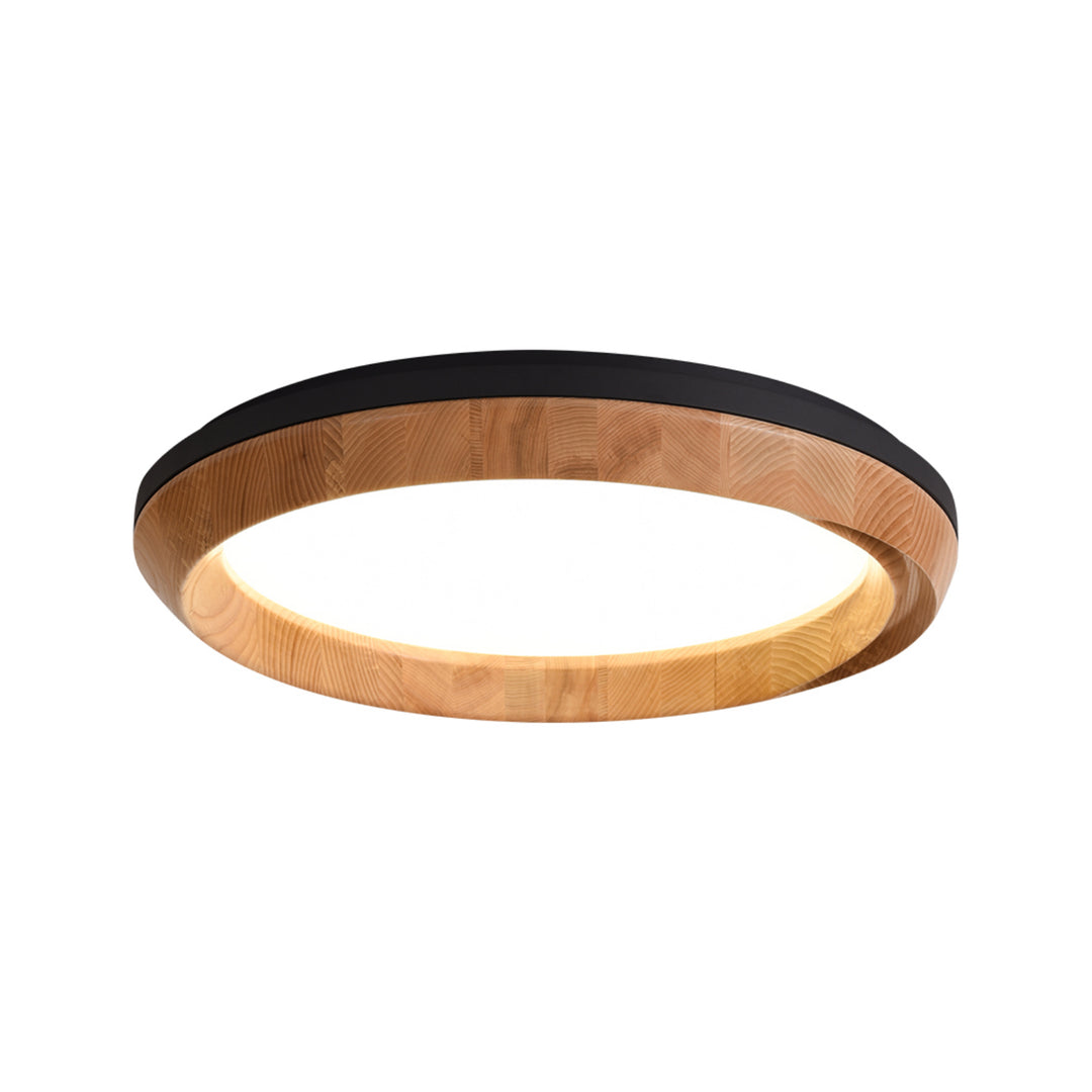 Ripple Wood Ceiling Light - Vakkerlight