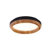 Ripple Wood Ceiling Light