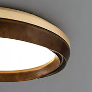 Ripple Wood Ceiling Light