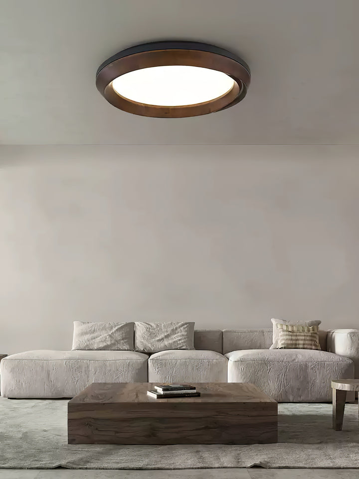 Ripple Wood Ceiling Light - Vakkerlight