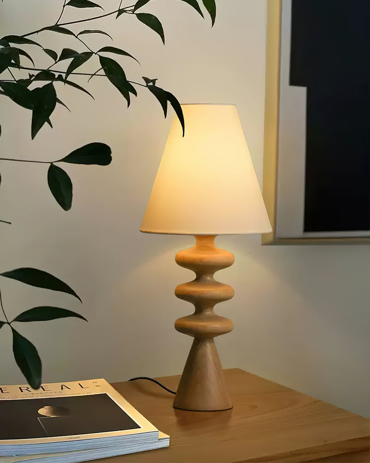 Ripple Wood Table Lamp - Vakkerlight