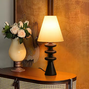 Ripple Wood Table Lamp