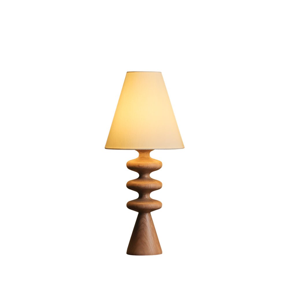 Ripple Wood Table Lamp - Vakkerlight