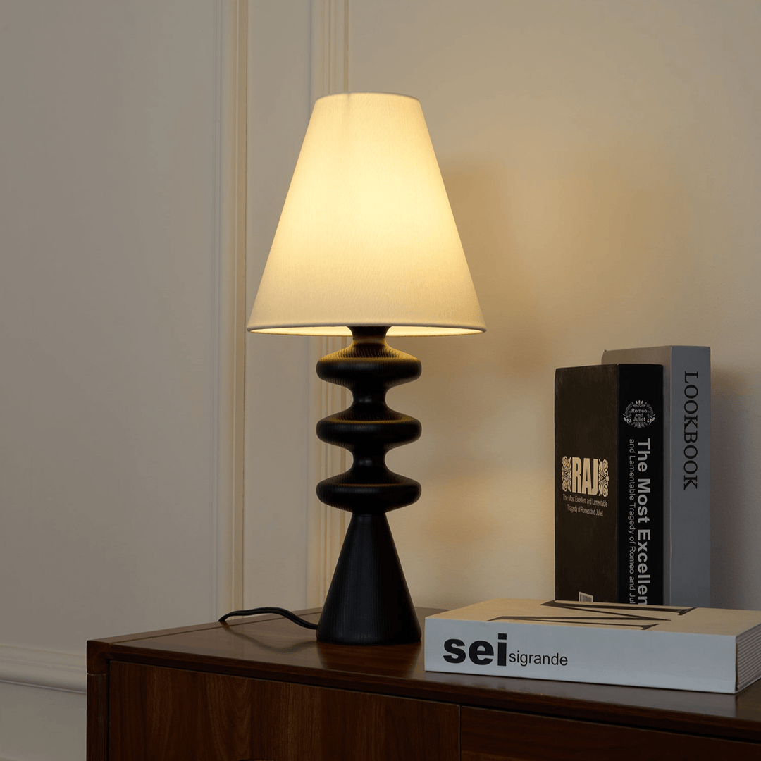 Ripple Wood Table Lamp - Vakkerlight