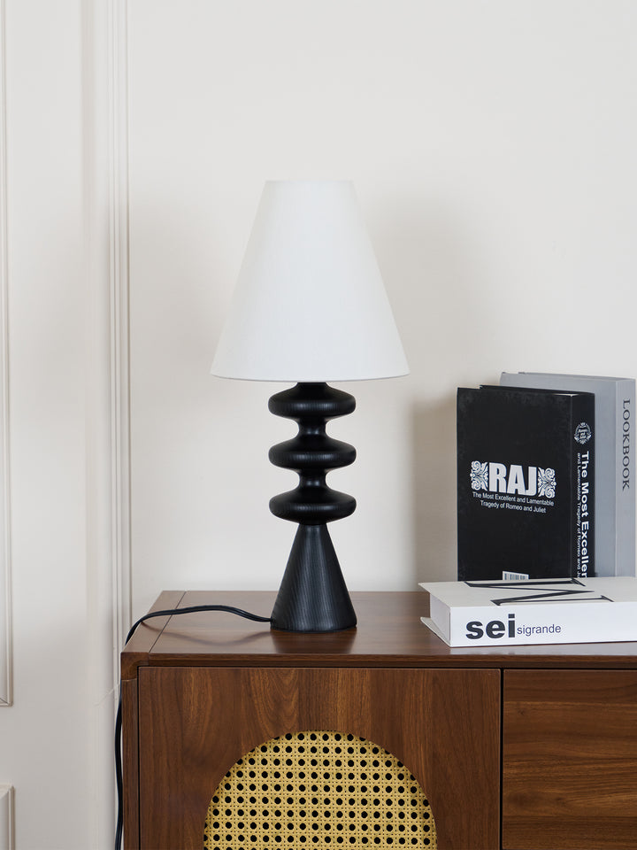 Ripple Wood Table Lamp - Vakkerlight