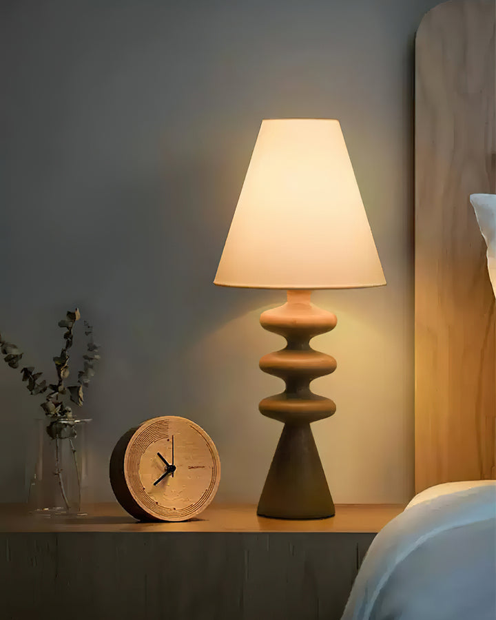 Ripple Wood Table Lamp - Vakkerlight