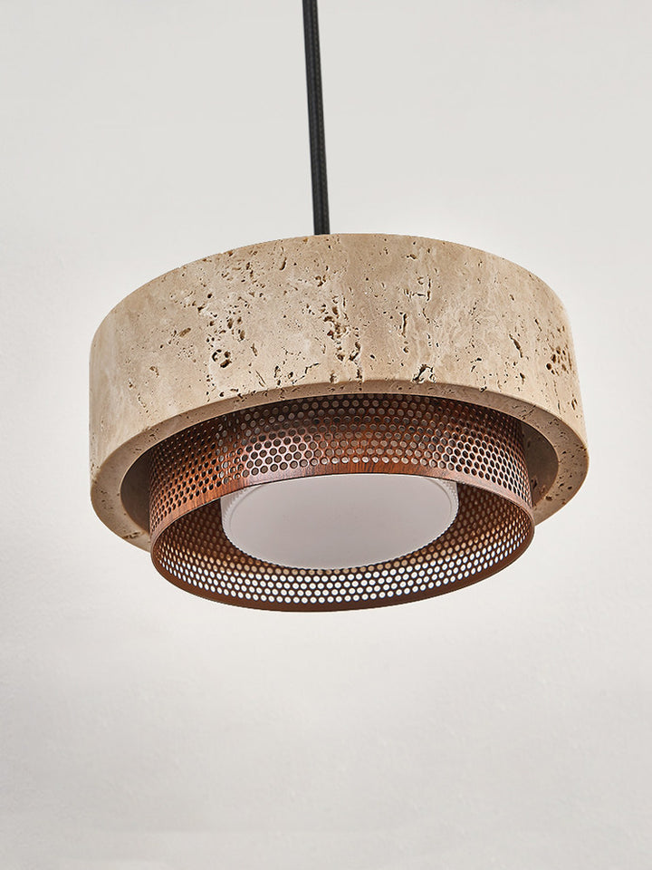 Riva Travertine Pendant Lamp