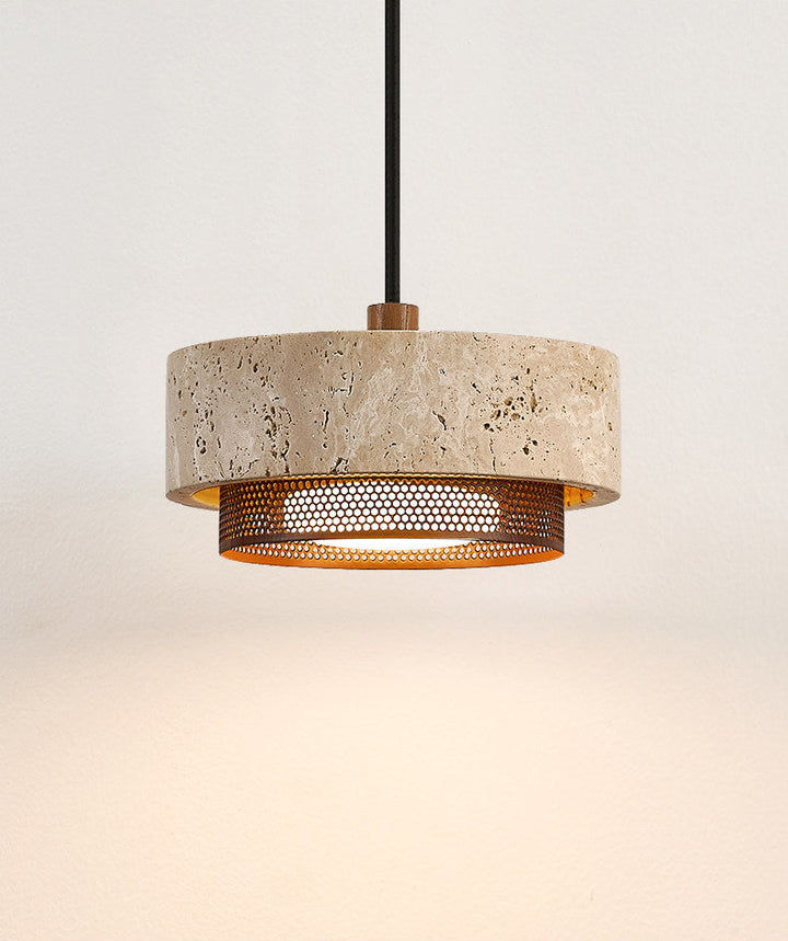 Riva Travertine Pendant Lamp