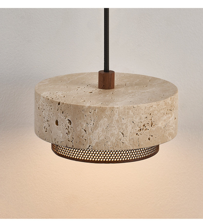 Riva Travertine Pendant Lamp