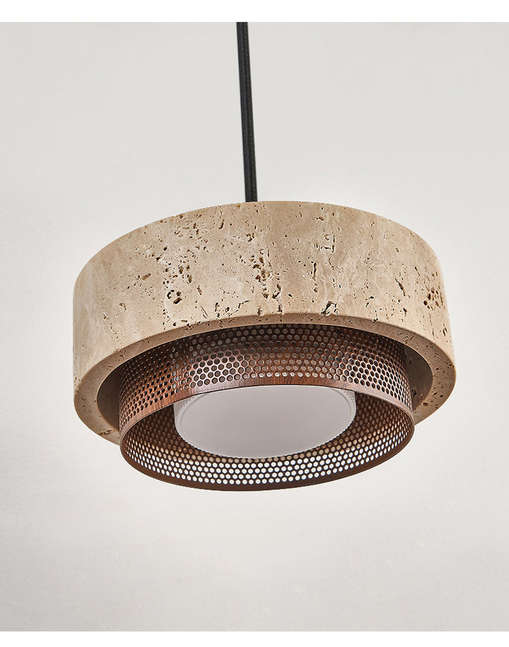 Riva Travertine Pendant Lamp