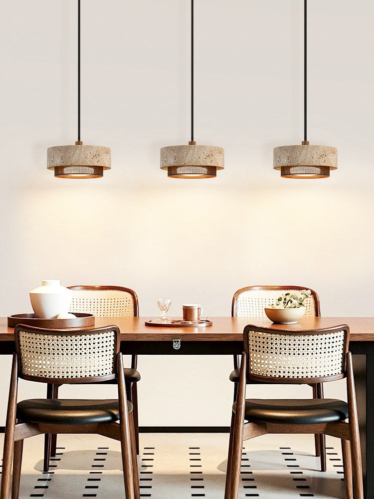 Riva Travertine Pendant Lamp