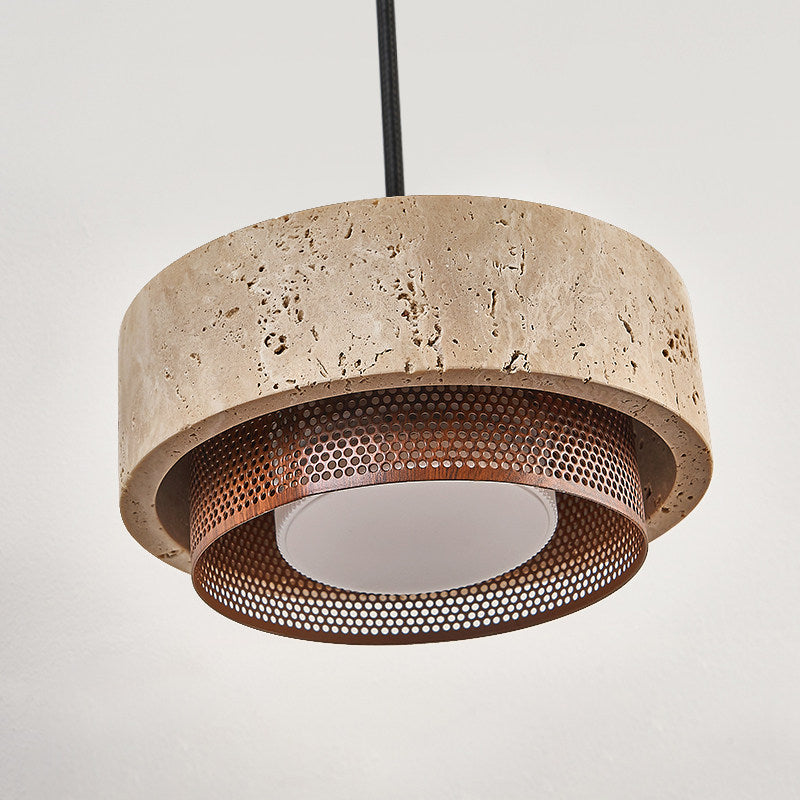 Riva Travertine Pendant Lamp