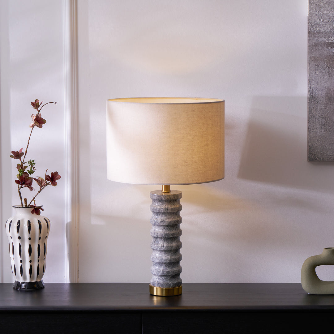 Rivara Stone Table Lamp - Vakkerlight