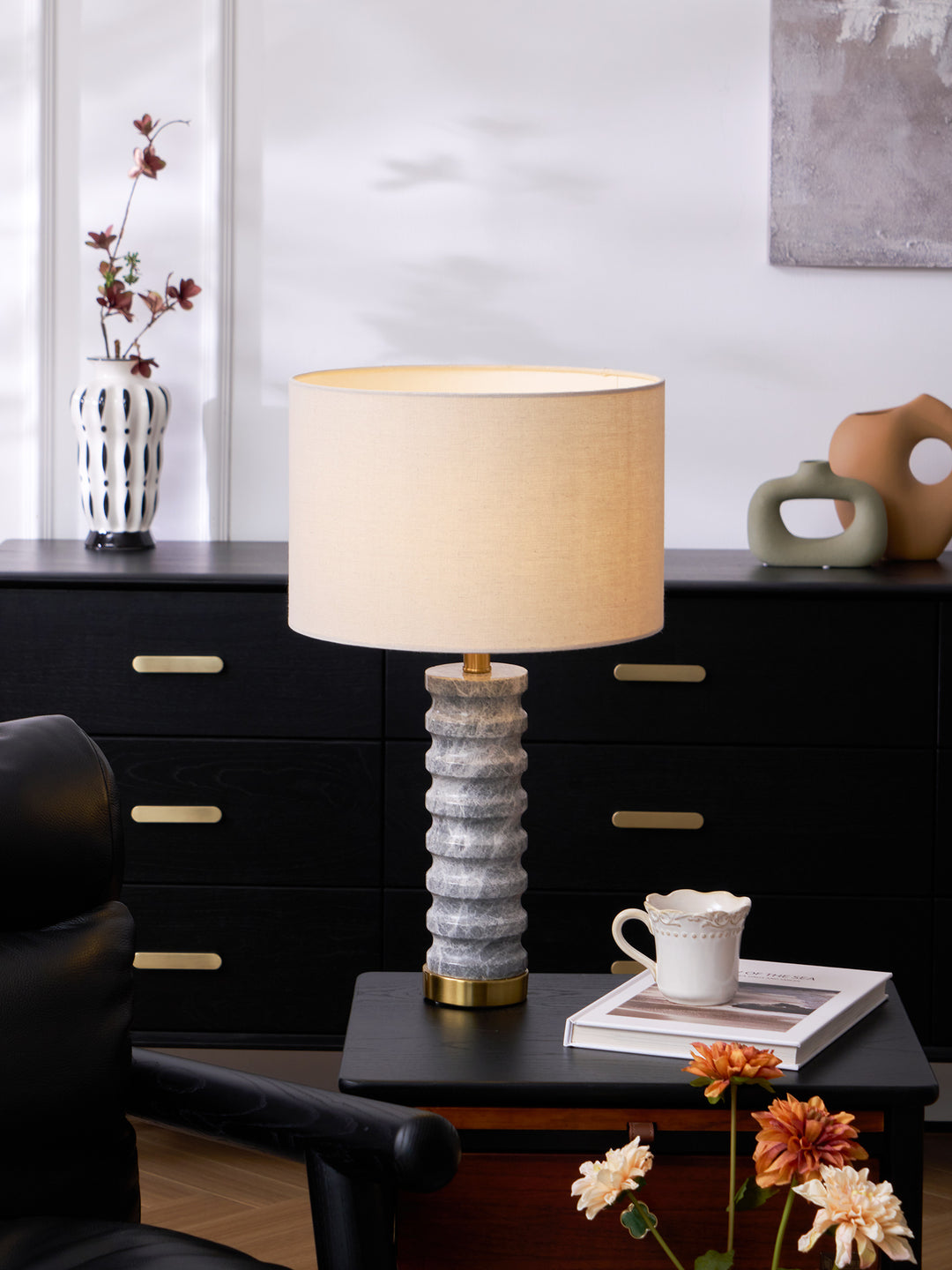 Rivara Stone Table Lamp - Vakkerlight