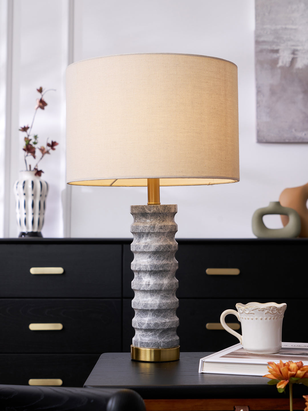 Rivara Stone Table Lamp - Vakkerlight