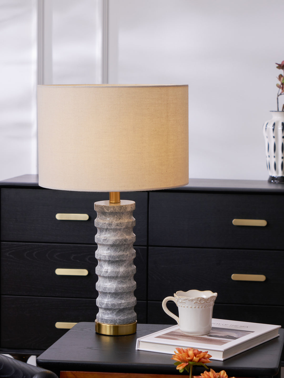Rivara Stone Table Lamp - Vakkerlight