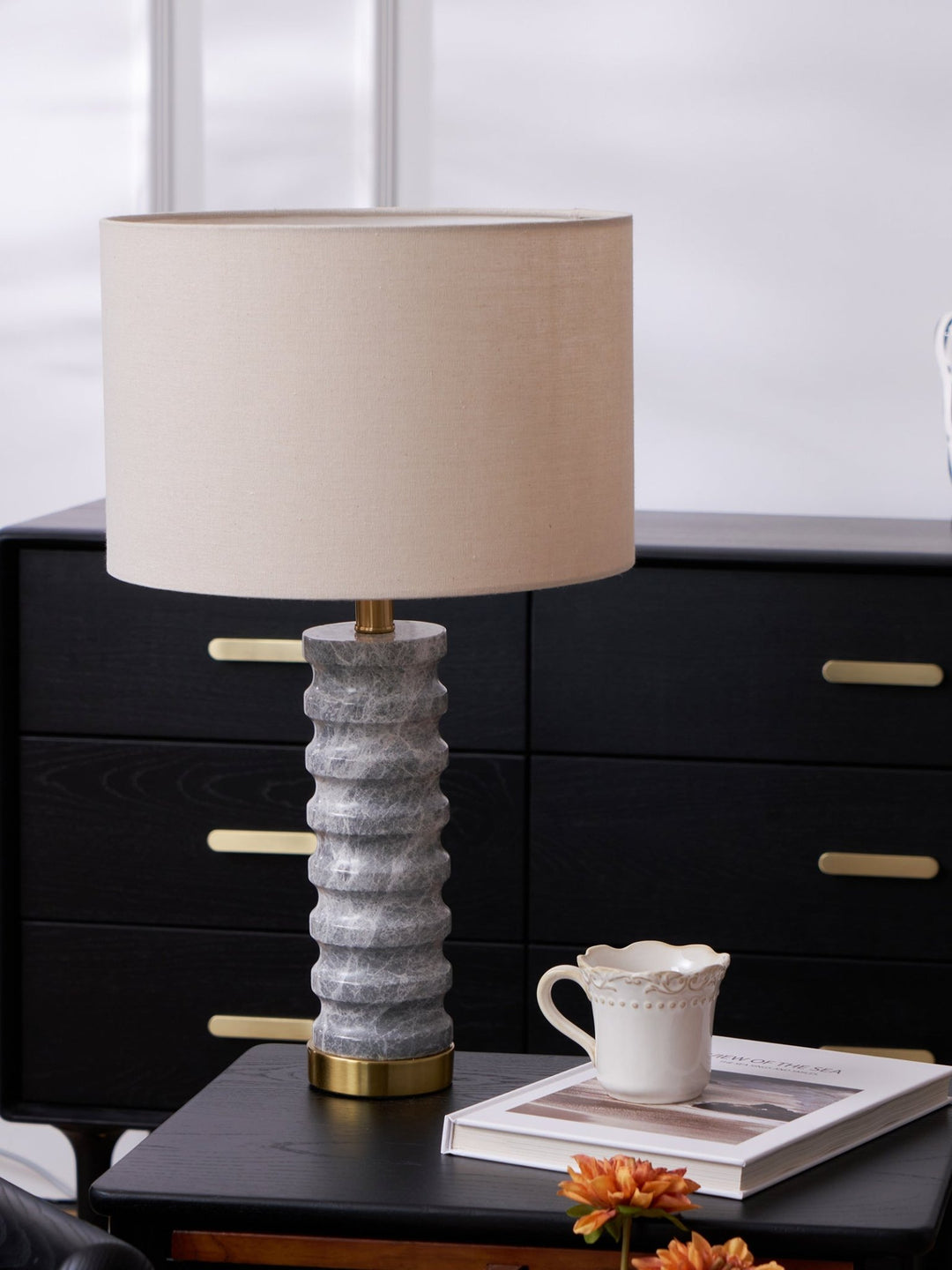 Rivara Stone Table Lamp - Vakkerlight
