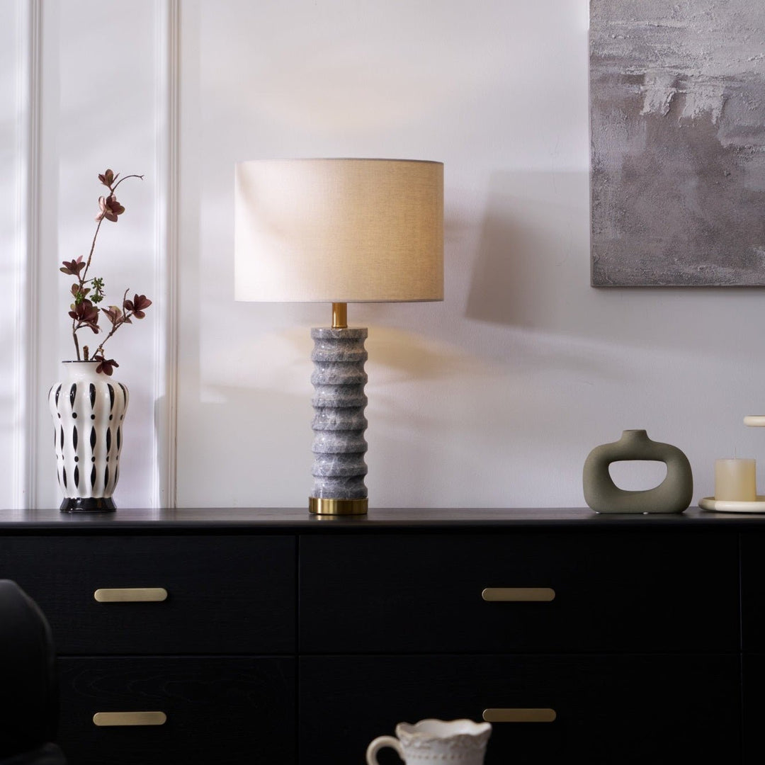 Rivara Stone Table Lamp - Vakkerlight