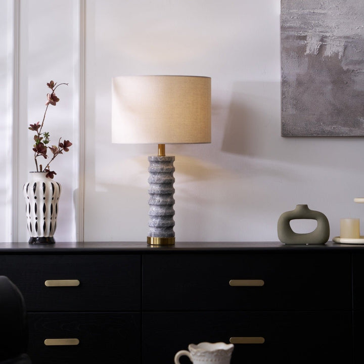 Rivara Stone Table Lamp - Vakkerlight