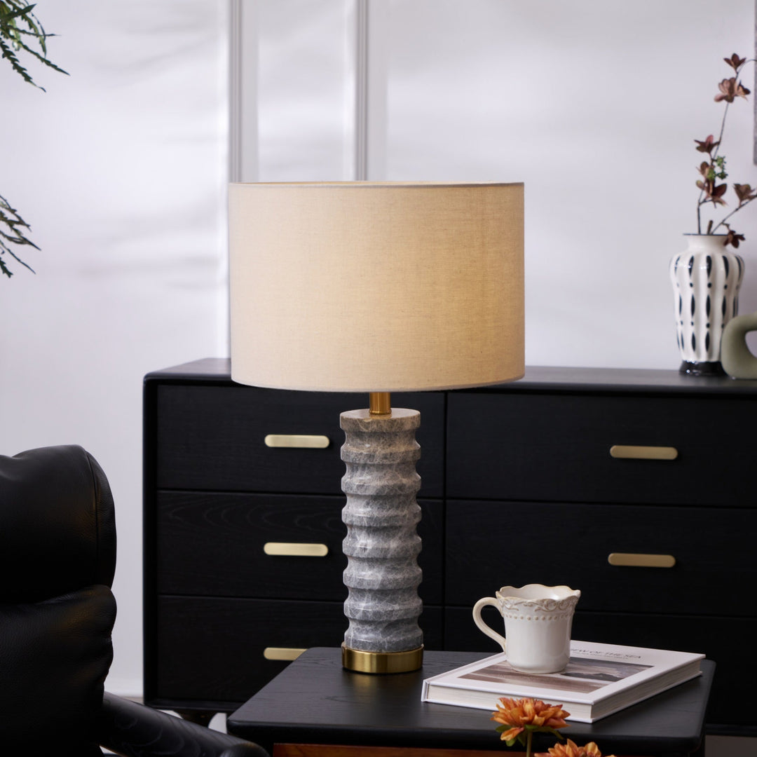 Rivara Stone Table Lamp - Vakkerlight