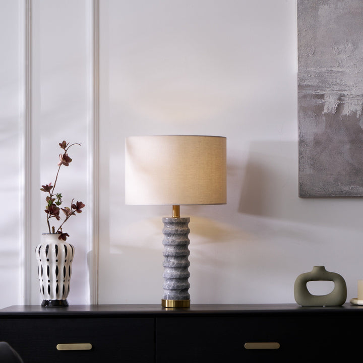 Rivara Stone Table Lamp - Vakkerlight