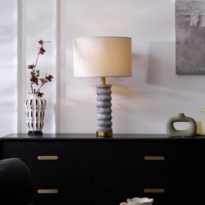 Rivara Stone Table Lamp - Vakkerlight