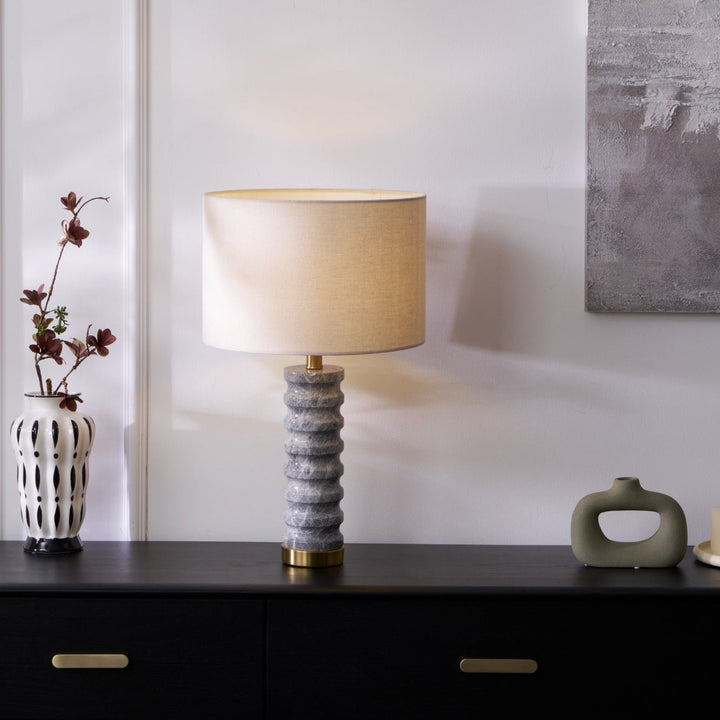 Rivara Stone Table Lamp - Vakkerlight