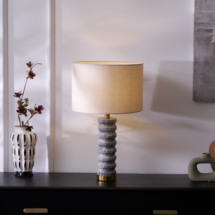 Rivara Stone Table Lamp - Vakkerlight