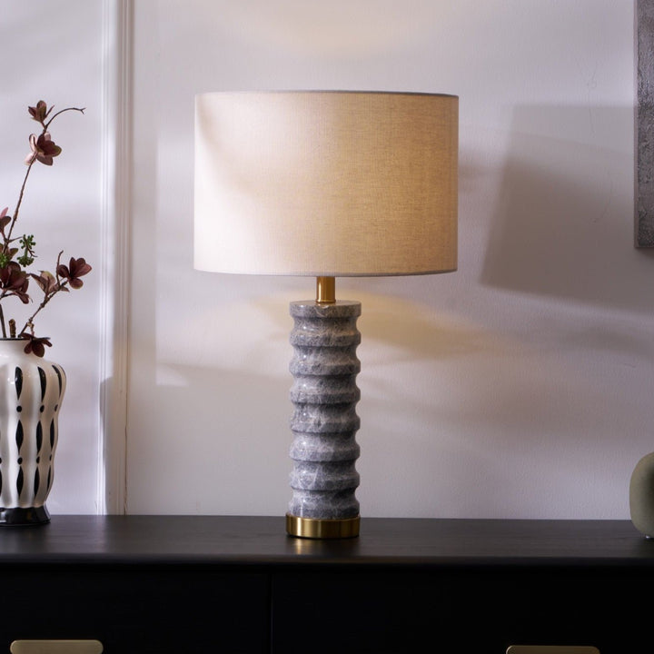 Rivara Stone Table Lamp - Vakkerlight