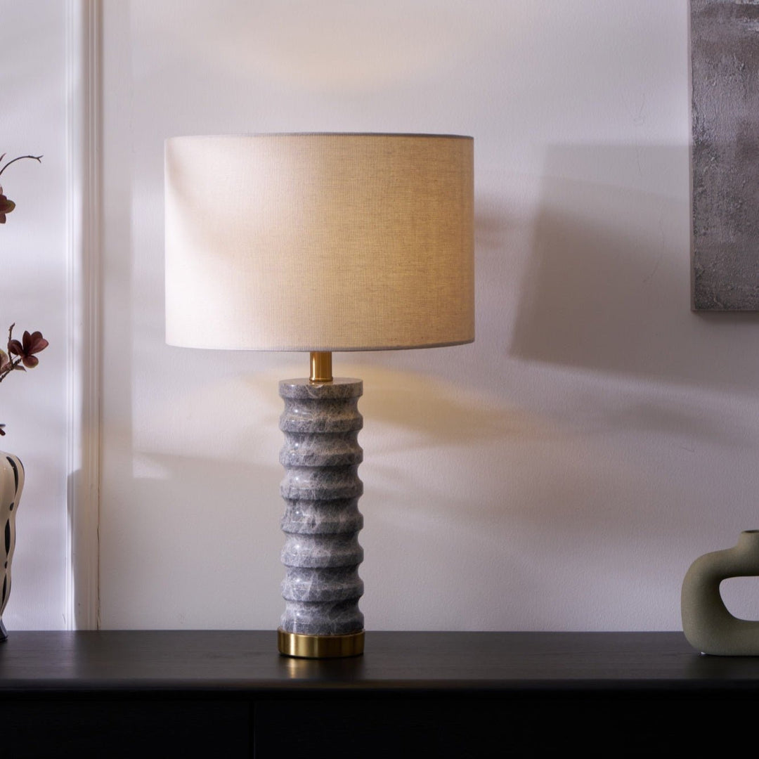 Rivara Stone Table Lamp - Vakkerlight