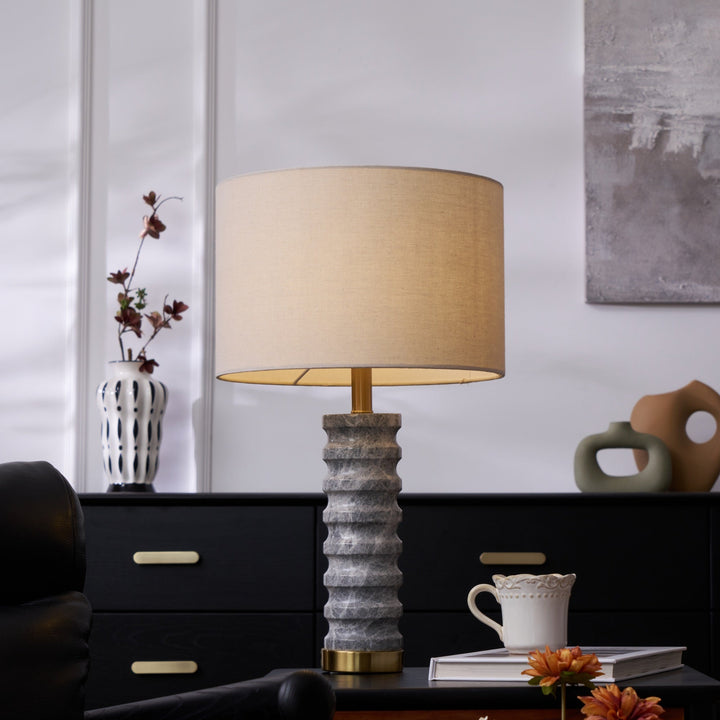 Rivara Stone Table Lamp - Vakkerlight