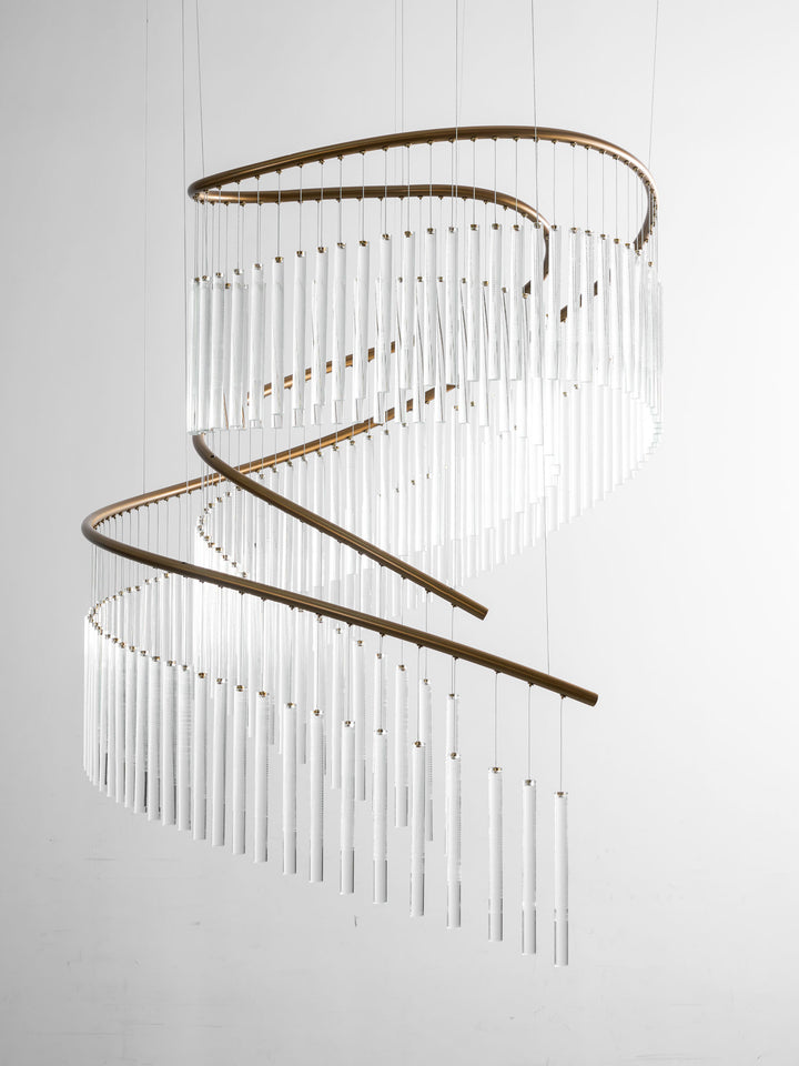 Rivella Cascade Fringe Chandelier - Vakkerlight