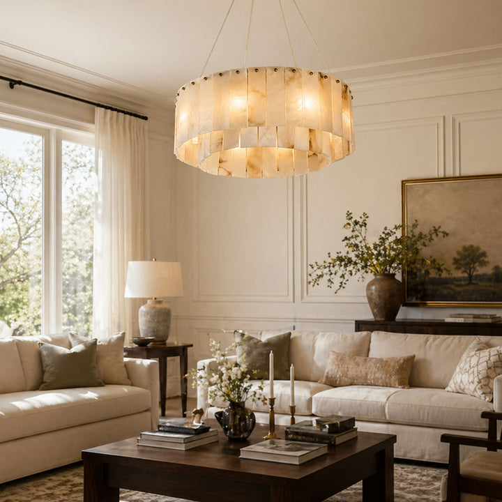 Rock Alabaster Chandelier - Vakkerlight