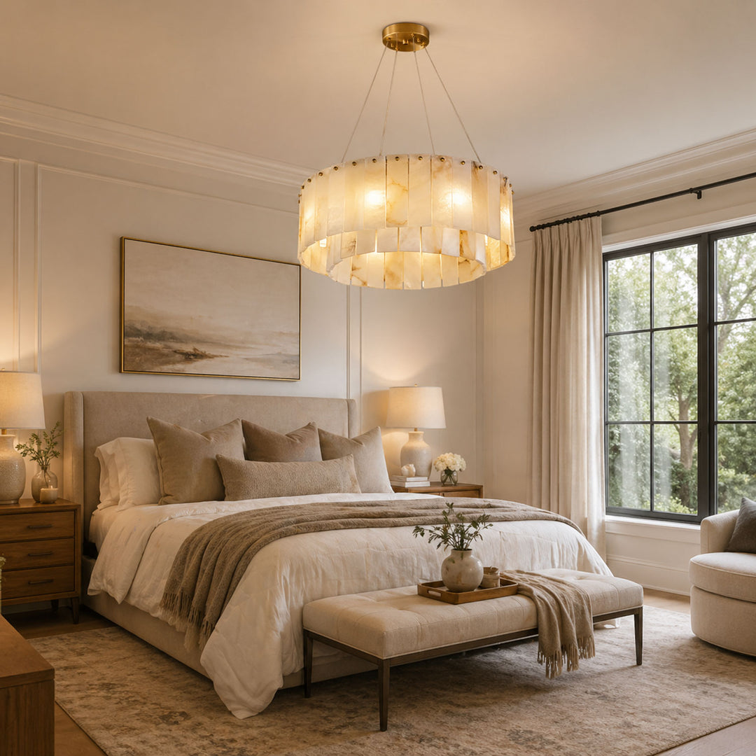 Rock Alabaster Chandelier - Vakkerlight
