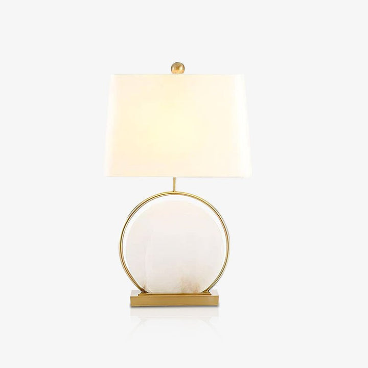 Roma White Marble Table Lamp - Vakkerlight