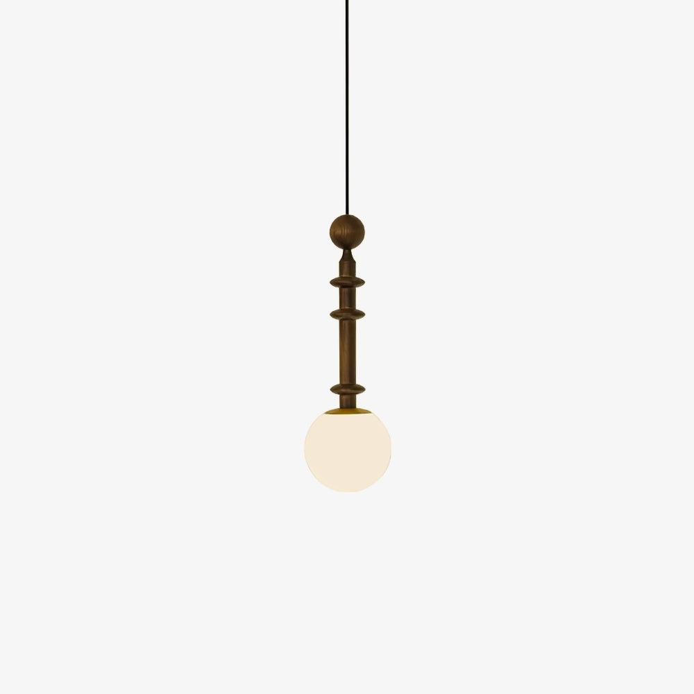 Roman Column Small Pendant Light - Vakkerlight